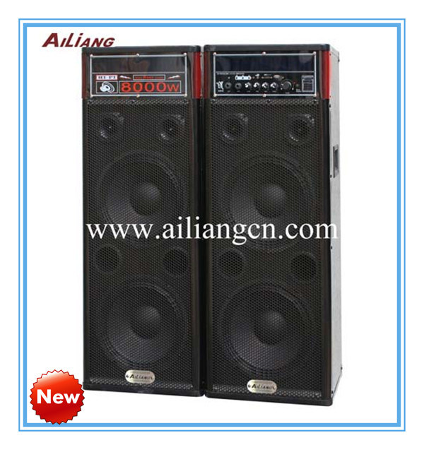 Ailiang Dual 10 Inch Speaker for Stage (USBFM-7920)