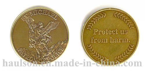 Saint Michael Gold Coin (A18)