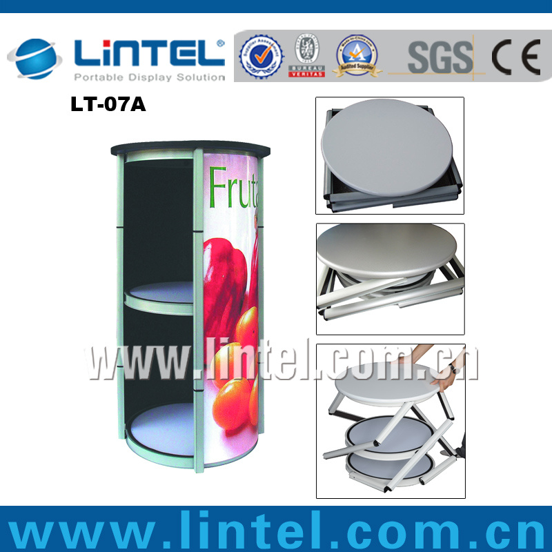 3 Tiers Twister Tower Display Adverstising Spiral Tower Showcase (LT-07A)