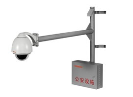 Fish-Eye Lens Hanging Type E-Police System Device