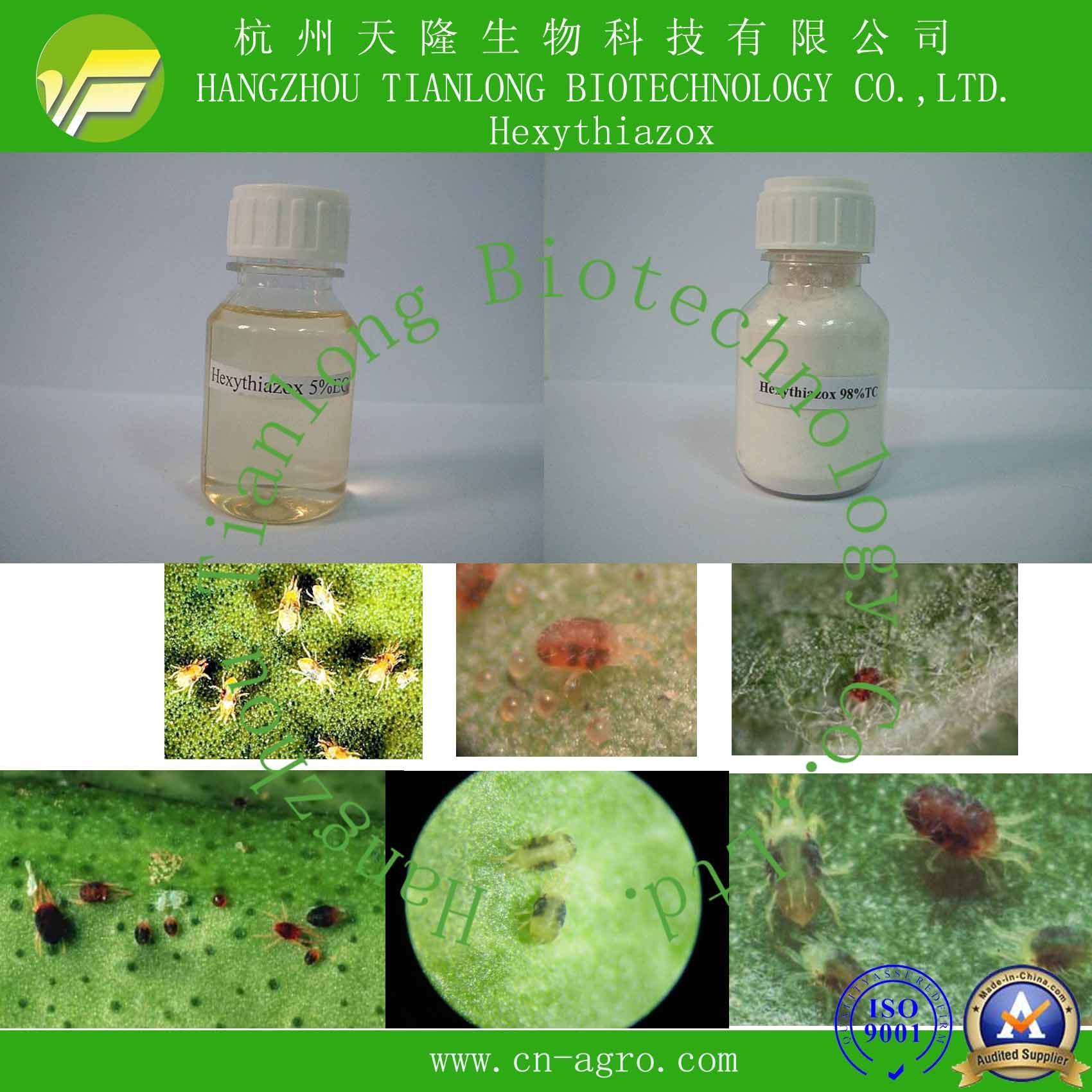 Highly Effective Acaricide Hexythiazox (98%TC, 5%EC, 10%EC, 5%WP, 10%WP, 5%SC)