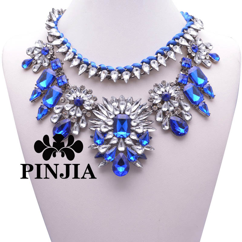 Costume Crystal Imitation Jewelry Fashion Jewellery Necklace