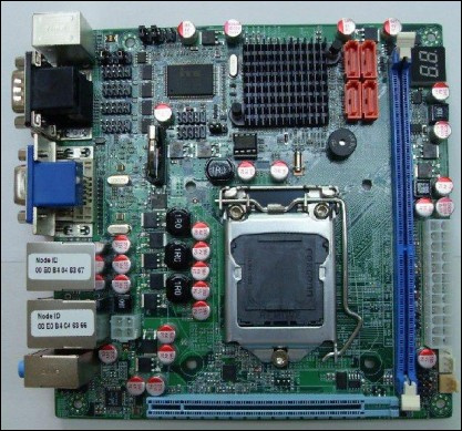 Mini-Itx Motherboards Based Intel H61 Plus 1155 BGA Support DVI (ITX-CM61)