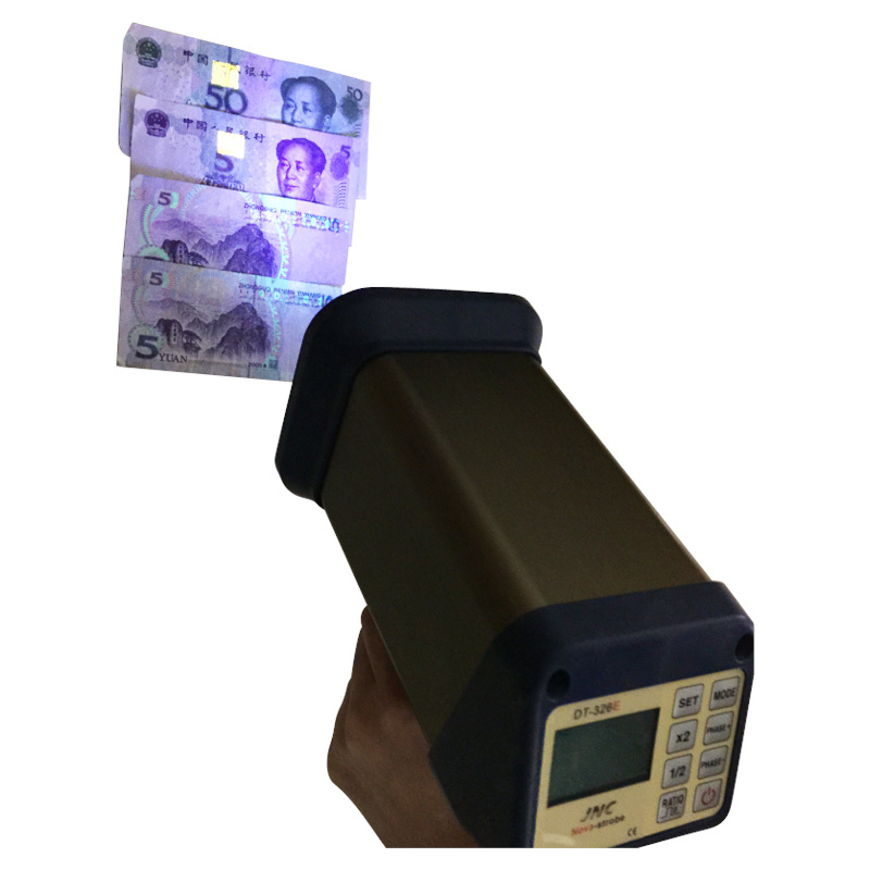 Rechargeable UV Stroboscope for Anti-Counterfeit Printing Inspection