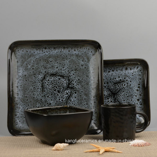 Customized Arabic Ceramic Tableware Dinner Set