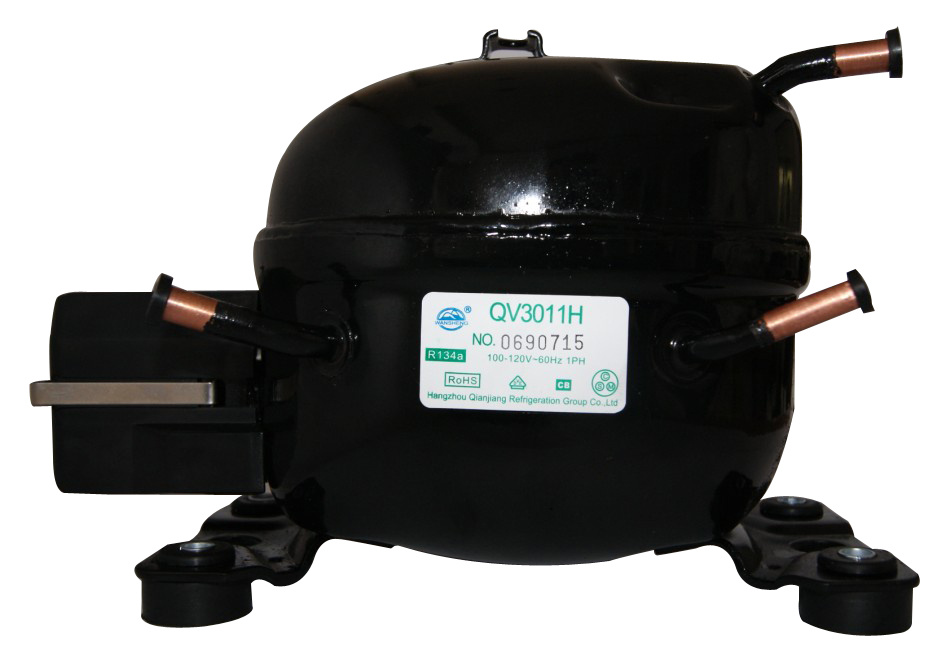 110V/60Hz Refrigeration Compressor R134A 3.0CC 90W for Mini Refrigerator (QV3011H)