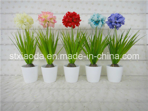 Artificial Plastic Potted Flower (XD14-213)