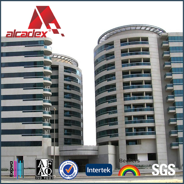 Aluminium Composite Panel in Outdoor Formwork Cladding