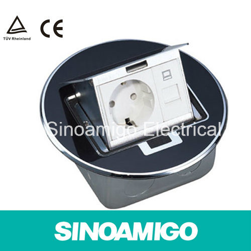 Stainless Steel Floor Outlet Power Output