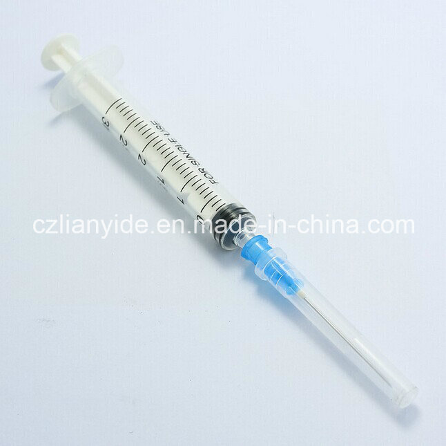 3ml Three Part Luer Slip Injection Syringe of Medical Equipment