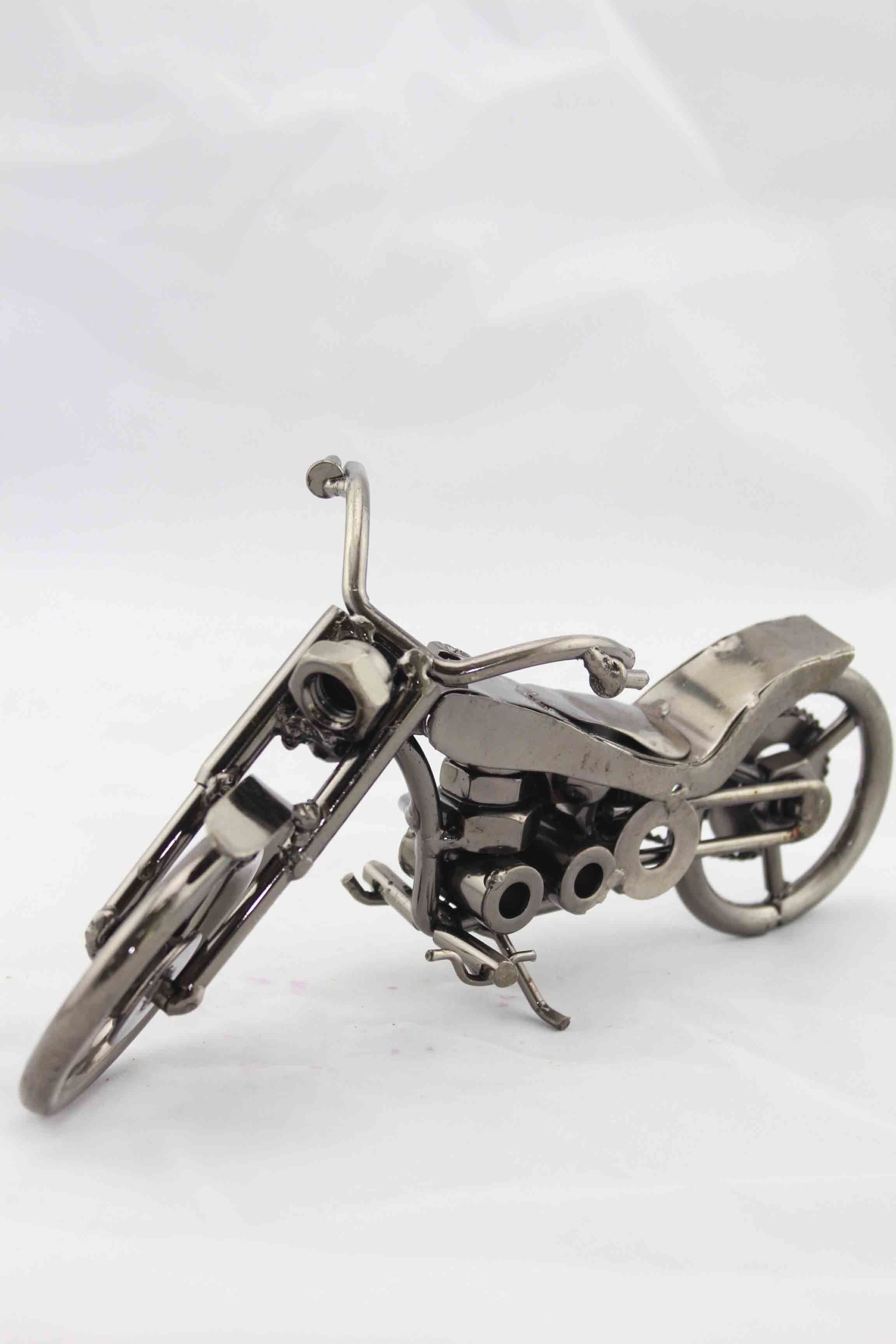 Metal Art Craft Motorcycle 23cm