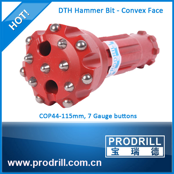 DHD360 Tungsten Carbide DTH Bit for Mining