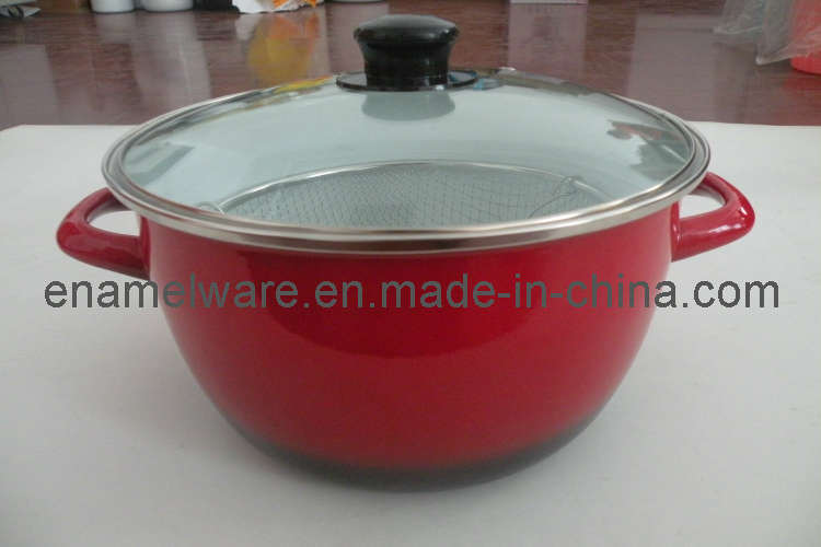 Enamel Cookware/Oil Fry Pan Set (759)