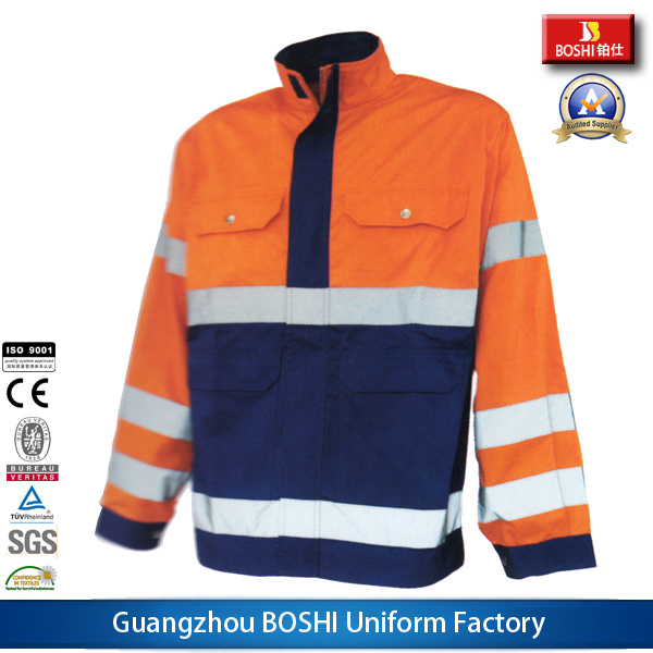 Work Uniform with Reflevtive Strip of Free Size-Se009
