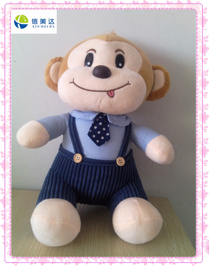 Funny Monkey Custom Baby Plush Toy