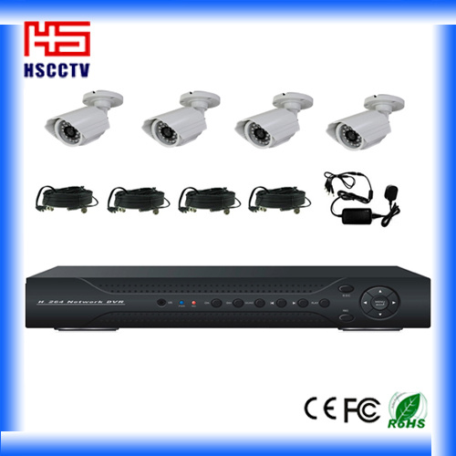 4CH HDMI 700tvl Security Audio DVR System