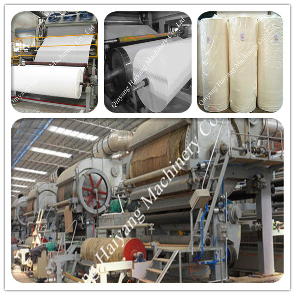(HY-1575MM) Waste Paper Recycling Machine for Toilet Paper with 3t/D