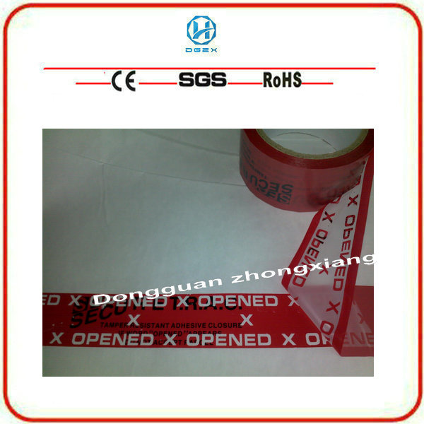 Tamper Proof Factory Custom Voidopen Tape