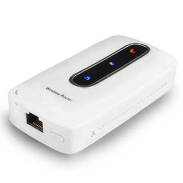 WCDMA &EVDO 14Mbps 3G Router with SIM Card Slot, Hot Spot, 3, 000mAh Battery Supply, Portable Chargerslot, Compatible with 802.11b/G/N