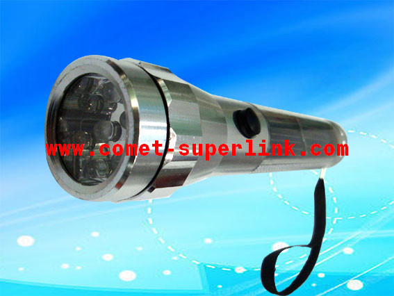 Solar Torch LED Flashlight With 7 LED (M24)