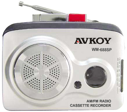 AM FM Radio Cassette Recorder (WM-688SP)