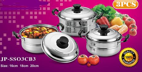 Item No. Jp-Ss03CB3 Cookware Pot Set