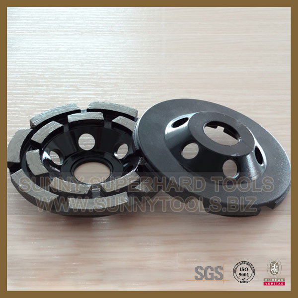 Diamond Segment Double Row Grinding Cup Wheels for Granite