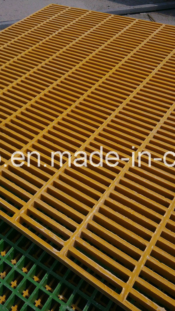 Fiberglass Reinforced Plastic Grating with Rectangular Mesh