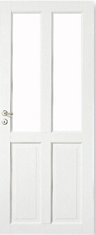 Modern Style Interior White Composite Door with Stile and Rails