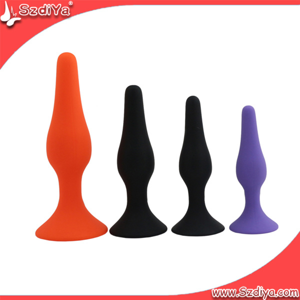 Adult Sex Product or Toy Silicon Anal Dildo (DYAST146)