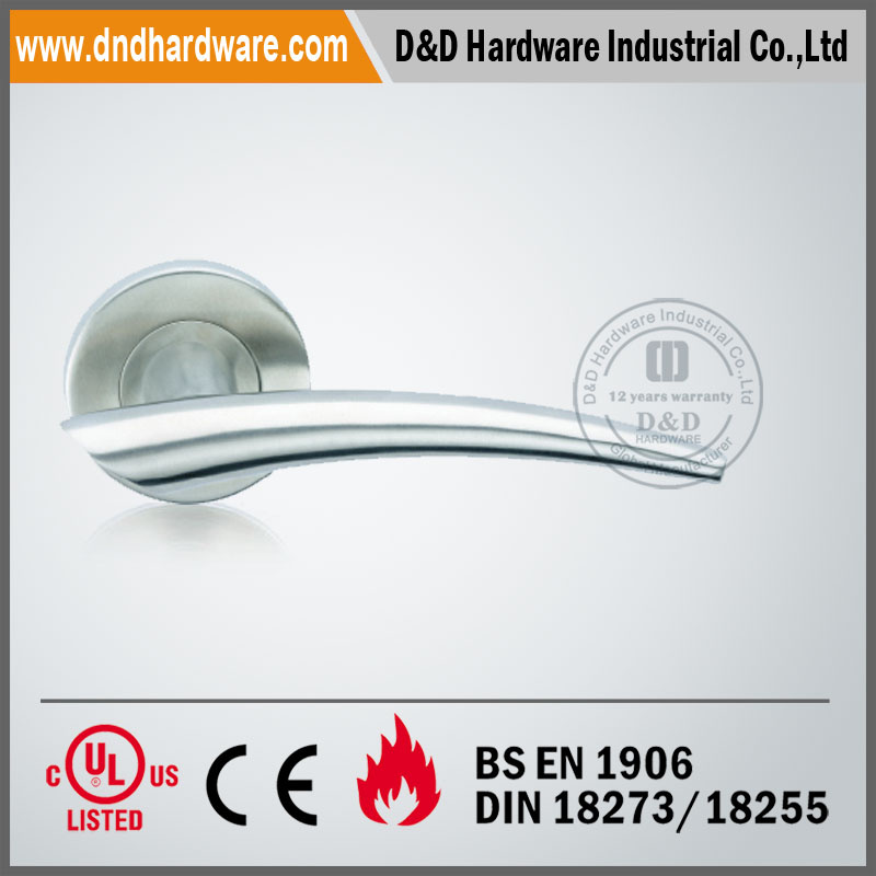 Door Hardware Solid Lever Handle