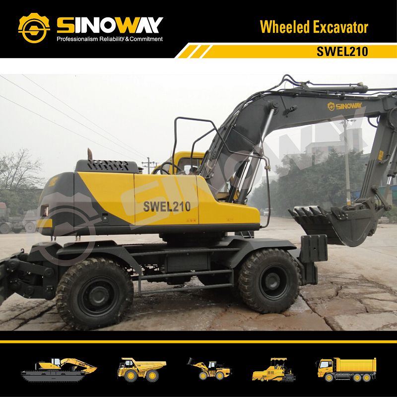 21ton Wheel Excavator
