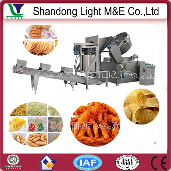 Induction French Fries Peanut Automatic Batch Fryer Machine