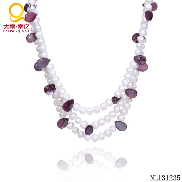 Latest Design Beads Necklace Freshwater Pearl Jewellery