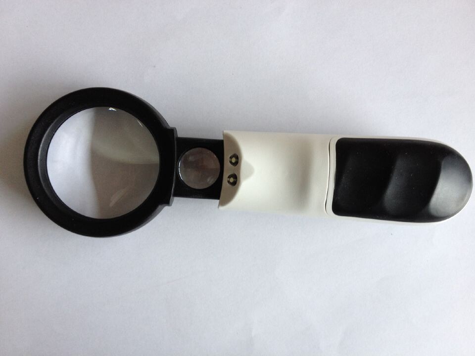 2LED Retractable Double-Magnification Handheld