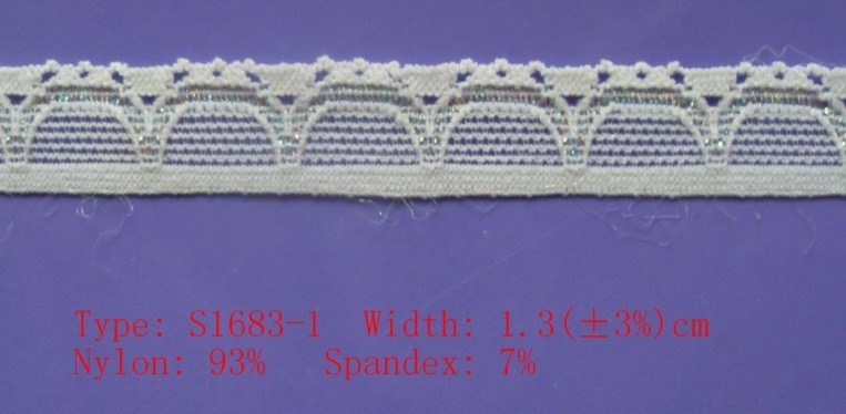 Tricot Elastic Lace Trimming