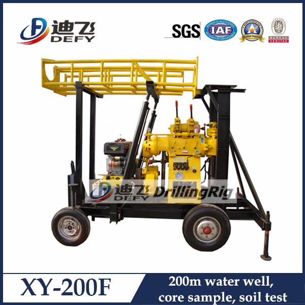 200m Portable Bore Well Drilling Equipment