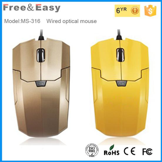 Computer Parts 1.5m Cable OEM 3D USB Optical Wired Mouse for PC