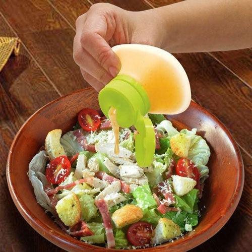 Fruit Salad Maker, Stylish Salad Dressing-2- Go, Salad Container