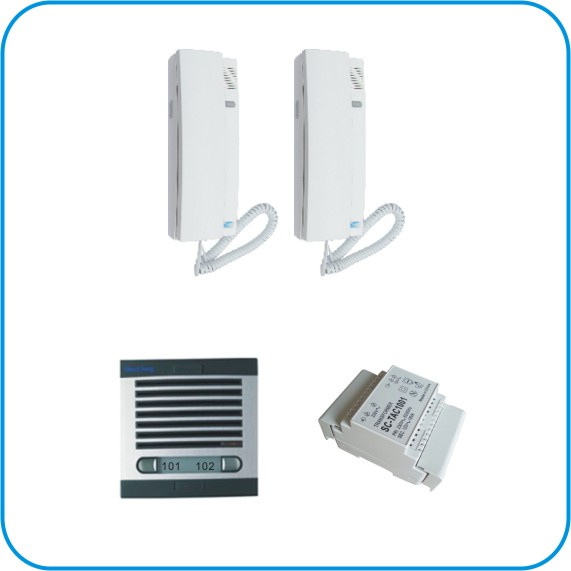 2 Users Audio Door Phone Kit Sc-Mk2b