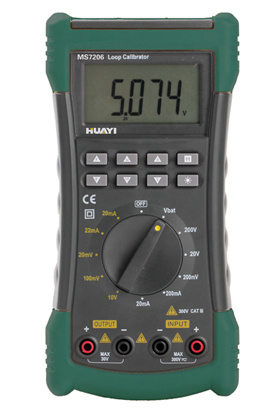 Loop Process Thermocouple Calibrator Measure Ms7206