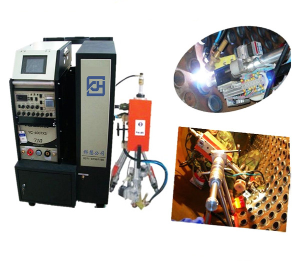 Pipe to Cylinder Orthogonality Butt Automatic Inside Girth TIG Welding Machine