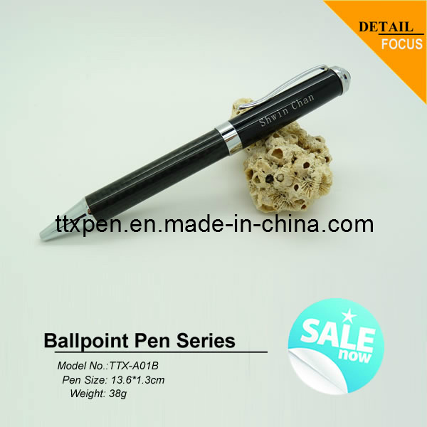Promotional Carbon Fiber Business Ballpoint Pen