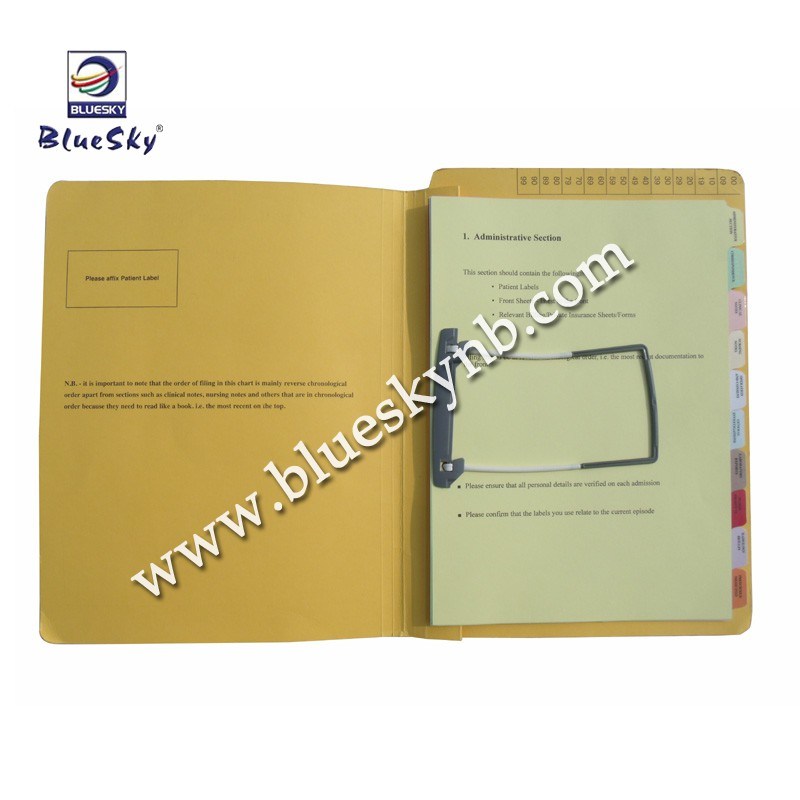 Paper Files Clip Index (BLY8 - 0116 PF)