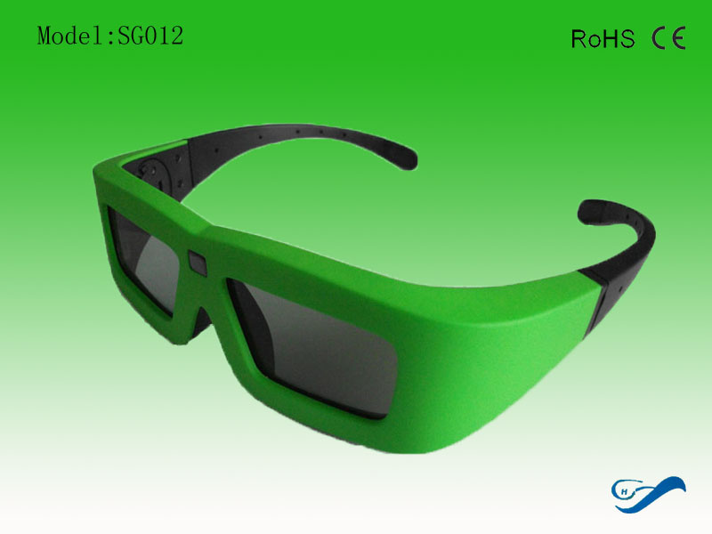 Active Shutter 3D Glasses for Home Theater (SG012)