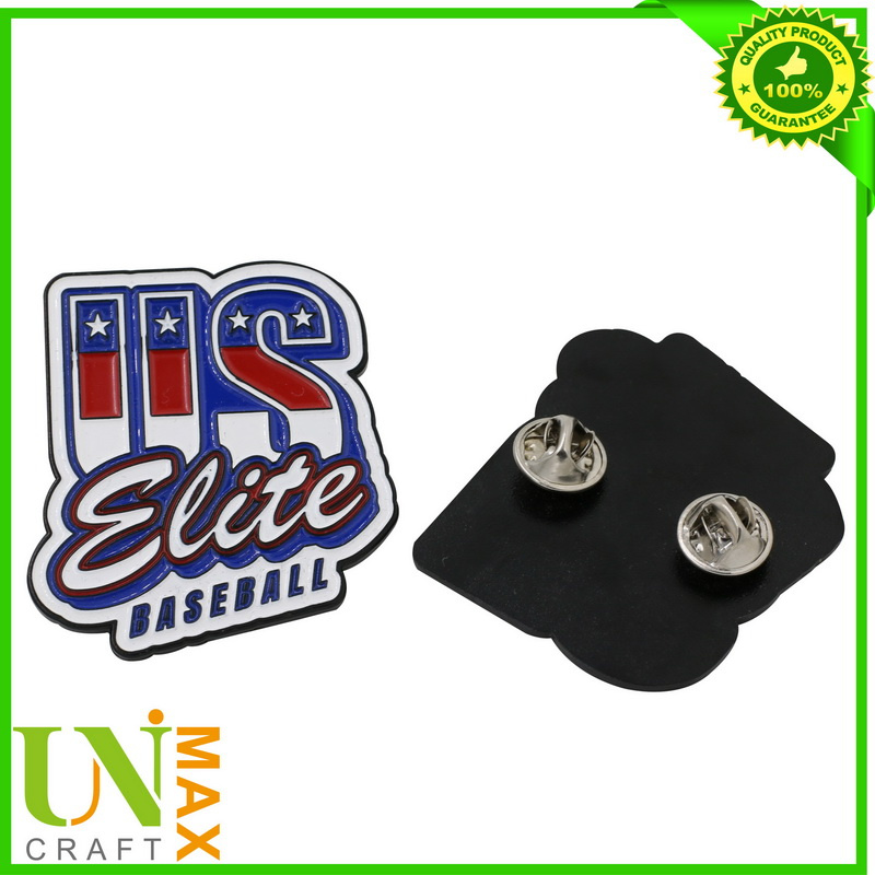 Nickel Plated Enamel Lapel Pin Badge (UM-3996)