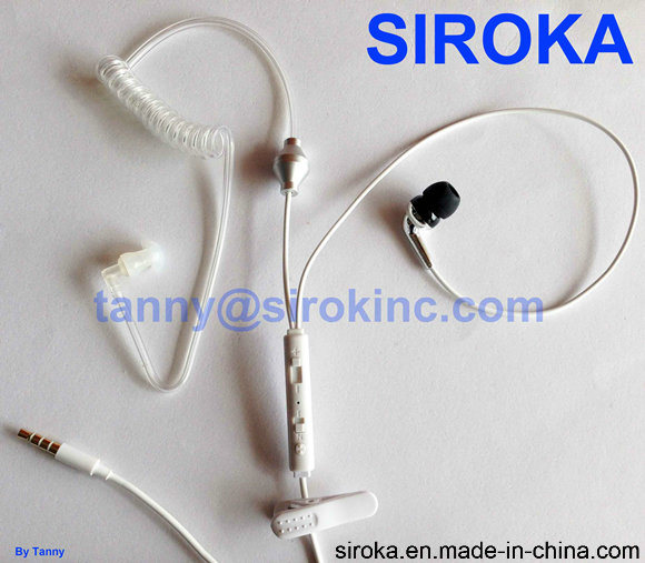 Low Price Air Tube Earphone Stereo Stretchable Earphone