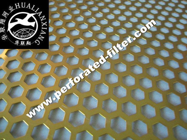 Perforated Rectangular Hole Metal