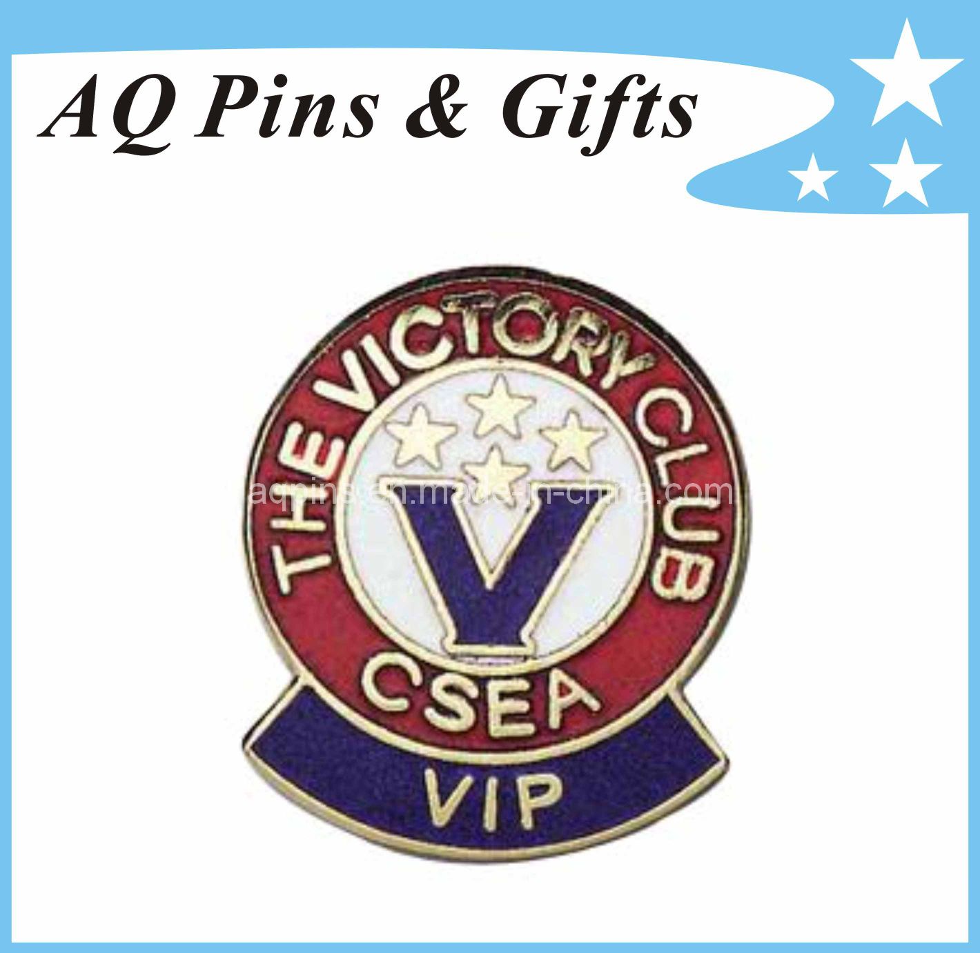 Metal Souvenir Badge with Hard Enamel Badge (badge-042)