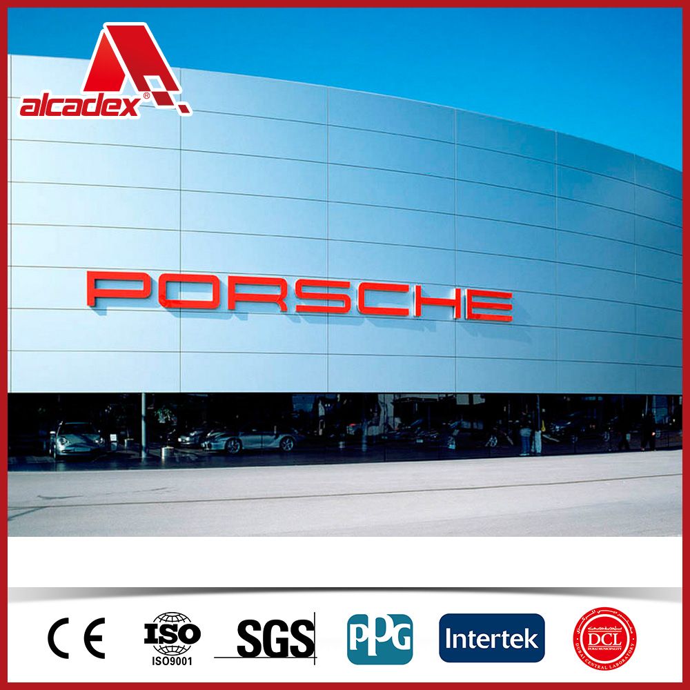 Non Combustible ACP Wall Cladding Material with PVDF Coating Panel